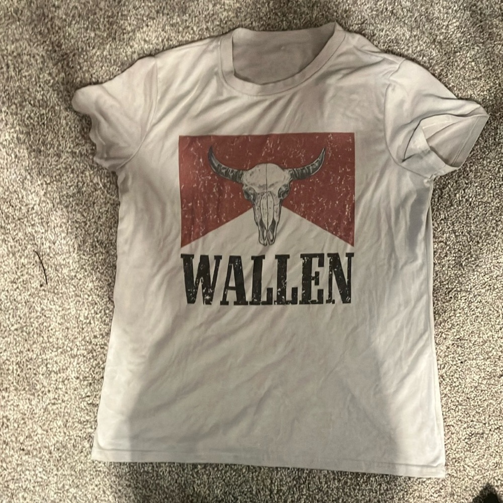 Kids White Graphic T-Shirt